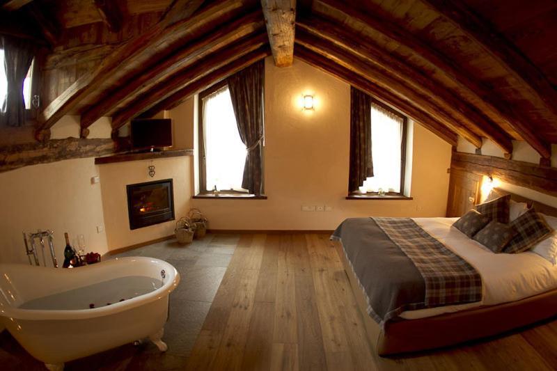 Le Petit Relais Hotel Valpelline Værelse billede